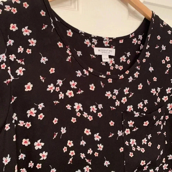 Reitmans Black Floral XS - Picture 3 of 7